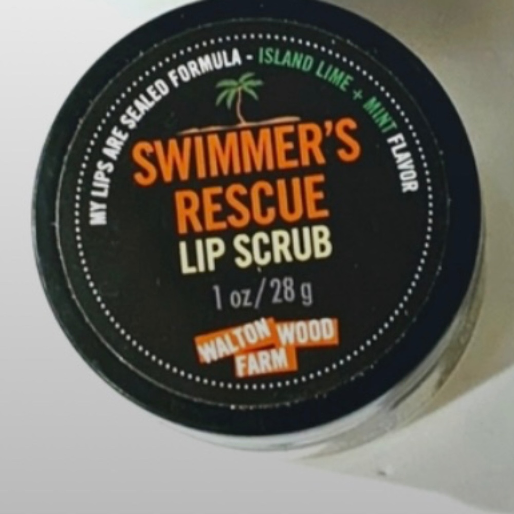 (3/30$) Walton wood farm Swimmer’s Rescue lip scrub - Lime Mints!